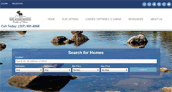 Desktop Screenshot of mainerecreationalrealtygroup.com